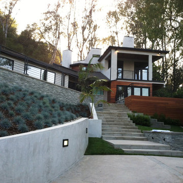 Studio City Exterior Remodel Finishes