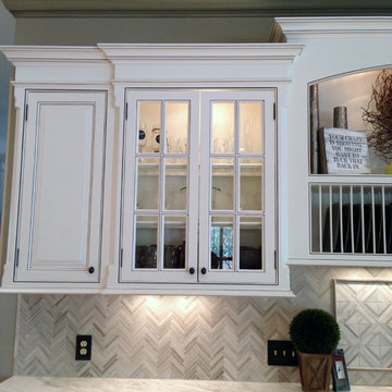 From Rustic Knotty Pine to White, Clean and Simple!