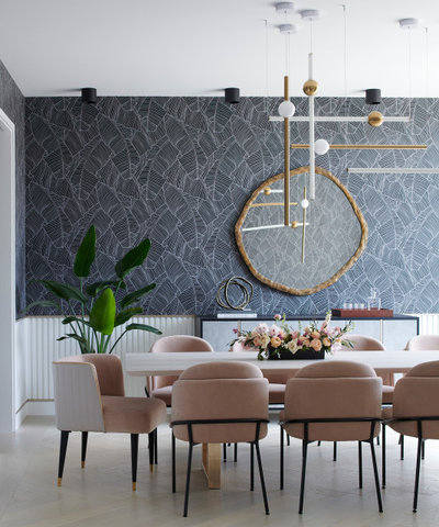 Contemporary Dining Room by avenue design inc