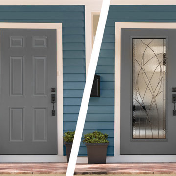 Waterside Decorative Door Glass
