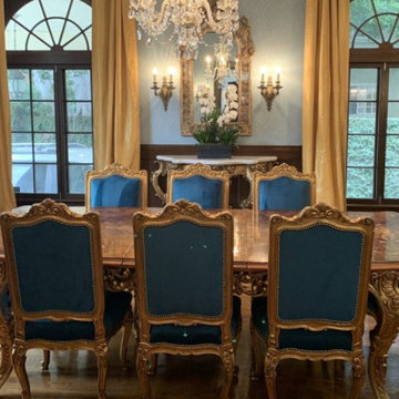 Dining room wallpaper installation in Enterprise, NV, 89118