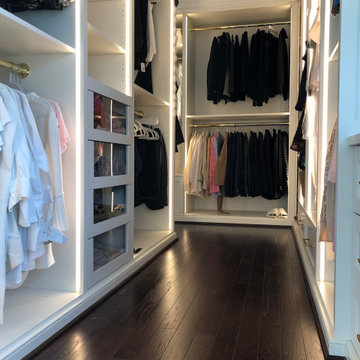 Lakeshore laundry room / master closet