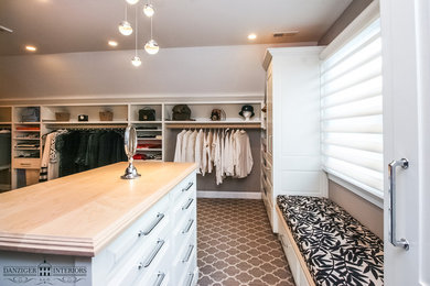 Custom Closet with Laundry Room