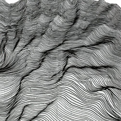 Mountain Lines Fine Paintings - Paintings