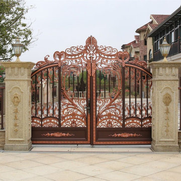 The beauty of the Orpheus series courtyard gates