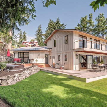 LAKE SAMMAMISH CONTEMPORARY LAKE FRONT