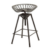 GDF Studio Charlie Metal Tractor Seat Bar Stool