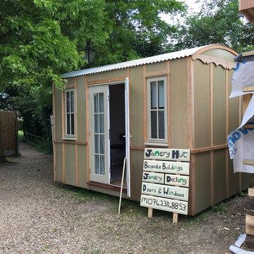 shepherd hut garden room