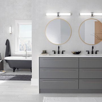 Indeco LED Vanity Light and Wall Sconce by Kichler