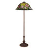 63H Tiffany Rosebush Floor Lamp