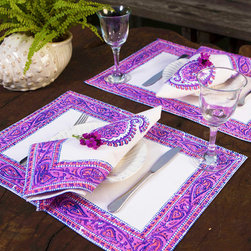Amethyst Amore Table Napkins - Napkins
