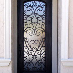 Single Iron Doors - Front Doors
