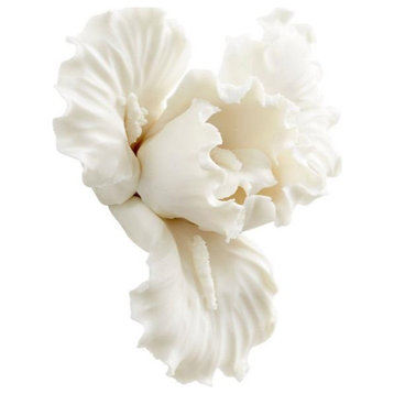 Lily Wall Accent, White