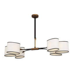 Robert Abbey Axis Oval Chandelier - Chandeliers