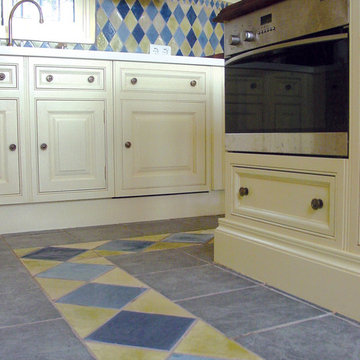 Floor tiles harlequin