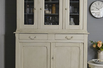French Shabby Chic White Kitchen Storage / Buffet
