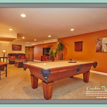 Basement Redesign / Entertainment room