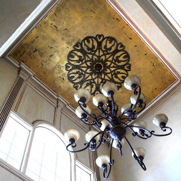 Faux Iron Ceiling and Wall Decor