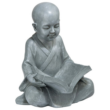 Baby Buddha Studying the Five Precepts Statue