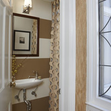 Tiny powder rooms