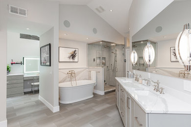 Example of a large bathroom design in Other