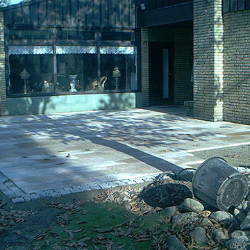 Terrasse und Zugänge