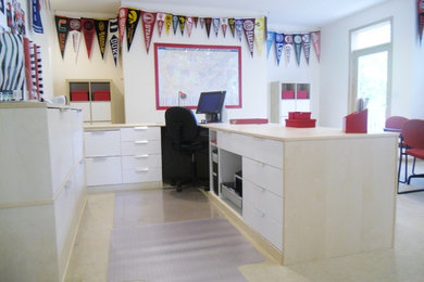 Inspiration for a home office remodel in Minneapolis