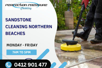 Sandstone Cleaning services in Northern Beaches