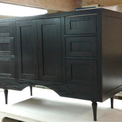 Espresso Bath Vanity - Bedroom & Makeup Vanities