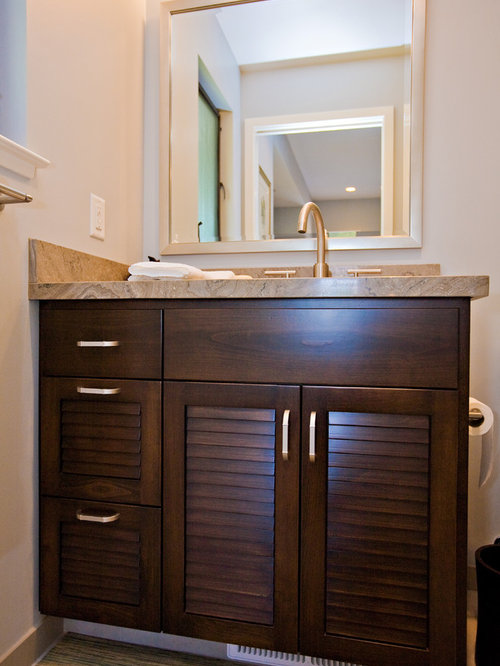 Louvered Vanity Ideas, Pictures, Remodel and Decor