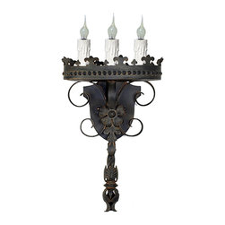 Custom Hand Made Iron Sconces - Products