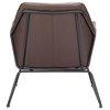 Sadie Accent Chair Brown , Brown