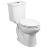 American Standard H2Option Dual Flush Right Elongated Lined Tank Toilet