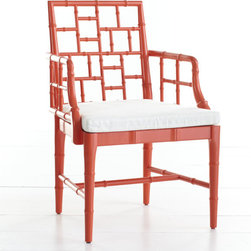 Chinese Chippendale Chair - Armchairs And Accent Chairs