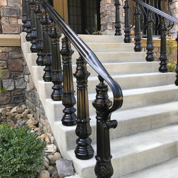 Balcony rails, handicap ramps, custom stairs, deck rails