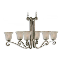 www.essentialsinside.com: yon, 6 light oval chandelier - Chandeliers