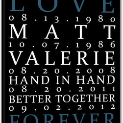 Canvas word art collection by Geezees - Products