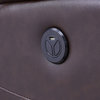 Finn Recliner, Dark Brown Genuine Leather