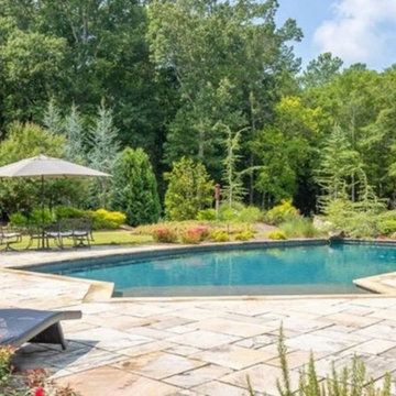 A custom home in horse country of Georgia
