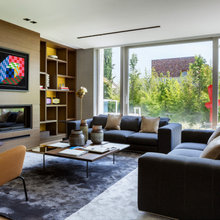 Casas Houzz: Decoración impecable en un chalé de lujo en Madrid