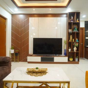 Tv Unit - Aparna Sarovar Zenith - 3bhk