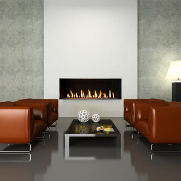 Flare Front – Modern Frameless Fireplace