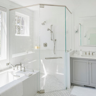 75 Beautiful Transitional Bathroom Pictures & Ideas | Houzz