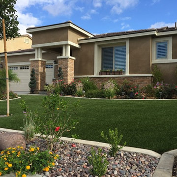 Menifee CA Front Yard Turf Replacement