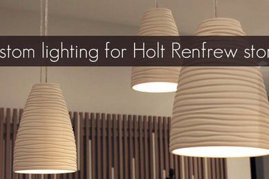Custom Lighting For Holt Renfrew Stores