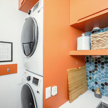 Colourful & Cheerful Laundry Room