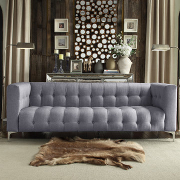 Chic Home Capone Sofa, Smoke
