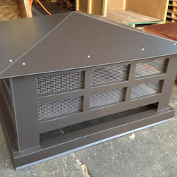 Kynar and Painted Chimney Shrouds - Products
