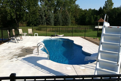 Elegant pool photo in Detroit