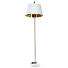 Transitional Gold Metal Floor Lamp 83841